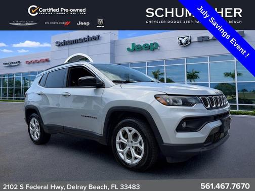 Silver Zynith 2024 Jeep Compass Latitude