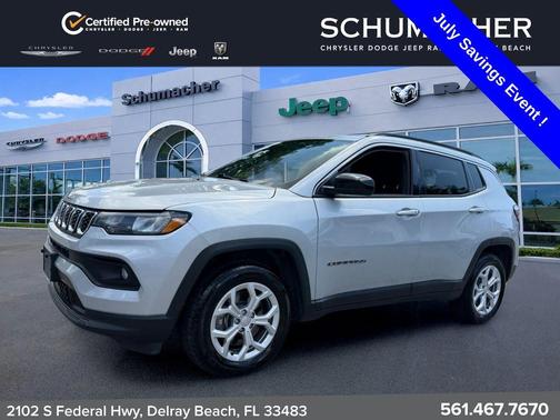 Silver Zynith 2024 Jeep Compass Latitude