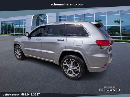 Billet Silver Metallic Clearcoat 2019 Jeep Grand Cherokee Overland