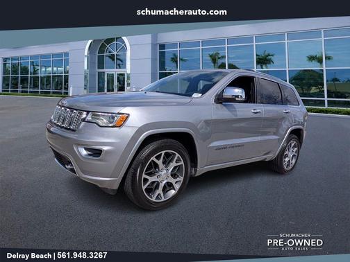 Billet Silver Metallic Clearcoat 2019 Jeep Grand Cherokee Overland