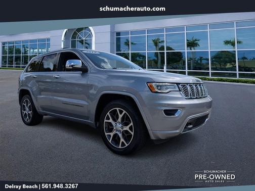 Billet Silver Metallic Clearcoat 2019 Jeep Grand Cherokee Overland