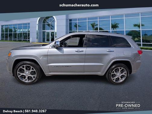Billet Silver Metallic Clearcoat 2019 Jeep Grand Cherokee Overland