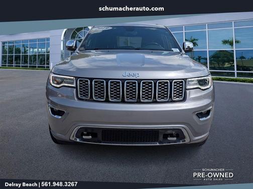 Billet Silver Metallic Clearcoat 2019 Jeep Grand Cherokee Overland