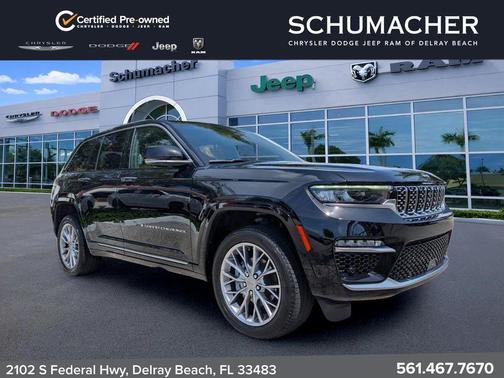 Diamond Black 2023 Jeep Grand Cherokee Summit