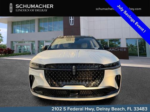 White Platinum Clearcoat Metallic 2026 Lincoln Nautilus Black Label