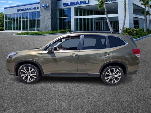 Autumn Green Metallic 2023 Subaru Forester Limited
