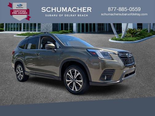 Autumn Green Metallic 2023 Subaru Forester Limited