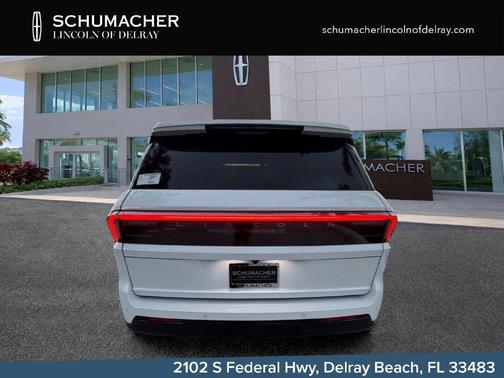 Pristine White 2027 Lincoln Navigator Black Label