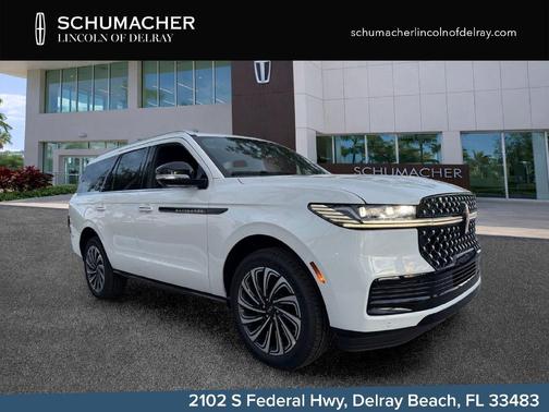 Pristine White 2027 Lincoln Navigator Black Label