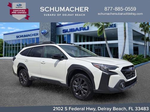 Crystal White Pearl 2025 Subaru Outback Onyx Edition