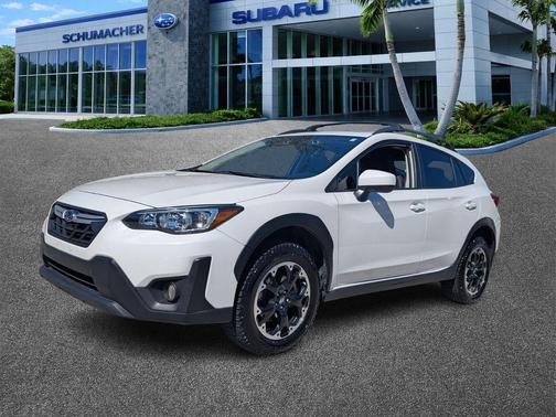 Crystal White Pearl 2021 Subaru Crosstrek Premium