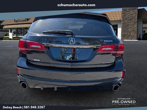 Black 2019 Acura MDX 3.5L Technology & A-Spec Pkgs