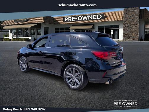 Black 2019 Acura MDX 3.5L Technology & A-Spec Pkgs