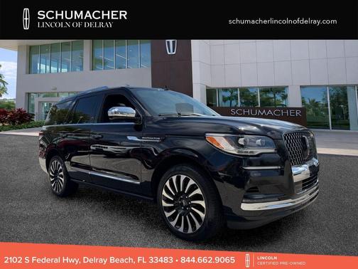 Black Metallic 2024 Lincoln Navigator Black Label