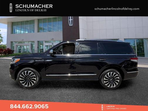Black Metallic 2024 Lincoln Navigator Black Label