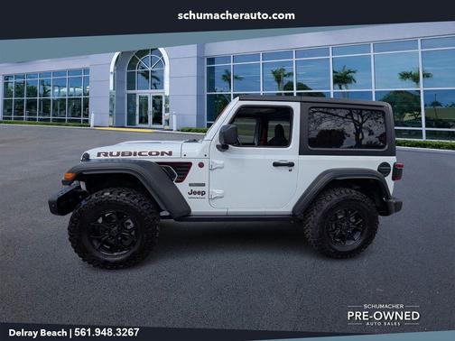 Bright White Clearcoat 2020 Jeep Wrangler Rubicon