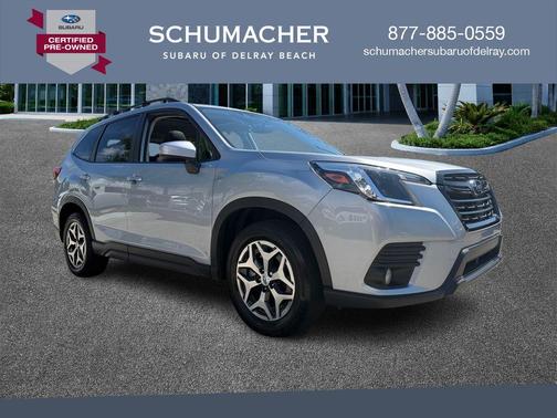 Ice Silver Metallic 2023 Subaru Forester Premium