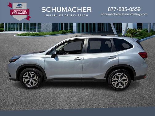 Ice Silver Metallic 2023 Subaru Forester Premium