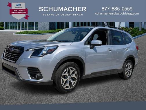Ice Silver Metallic 2023 Subaru Forester Premium