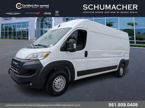 Bright White Clearcoat 2024 RAM ProMaster 2500 High Roof