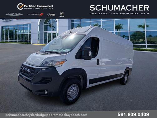 Bright White Clearcoat 2025 RAM ProMaster 2500 High Roof