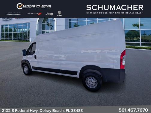 Bright White Clearcoat 2025 RAM ProMaster 2500 High Roof