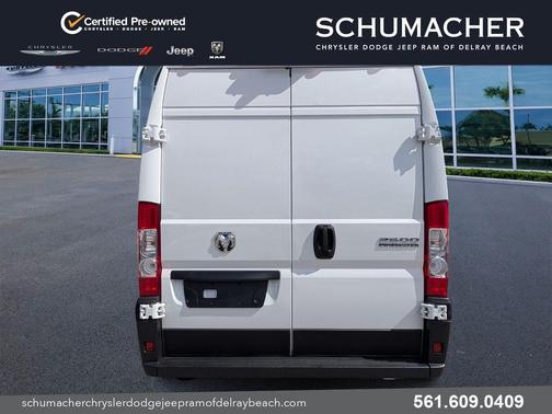 Bright White Clearcoat 2025 RAM ProMaster 2500 High Roof