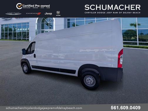 Bright White Clearcoat 2025 RAM ProMaster 2500 High Roof