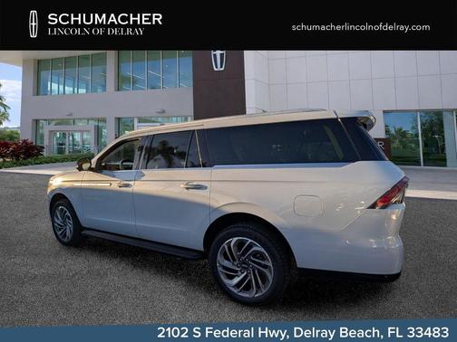 Crystal White 2026 Lincoln Navigator L Premiere