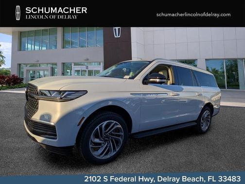 Crystal White 2026 Lincoln Navigator L Premiere