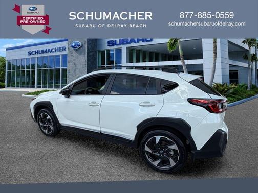 Crystal White Pearl 2024 Subaru Crosstrek Limited