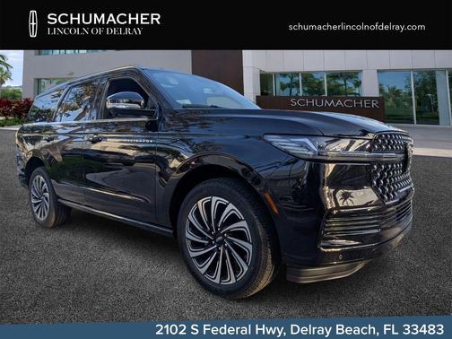 Black Metallic 2026 Lincoln Navigator Black Label