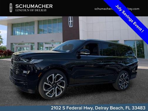 Infinite Black Metallic 2026 Lincoln Navigator Black Label