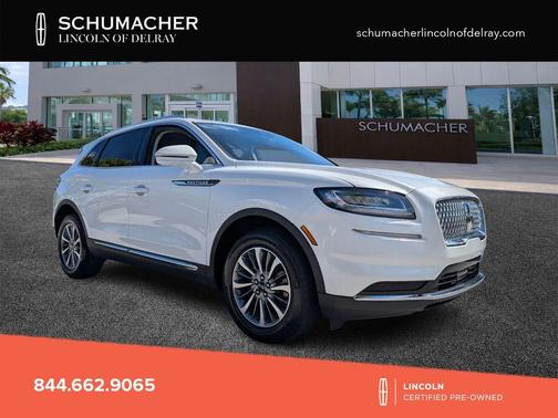 White Metallic 2022 Lincoln Nautilus Standard