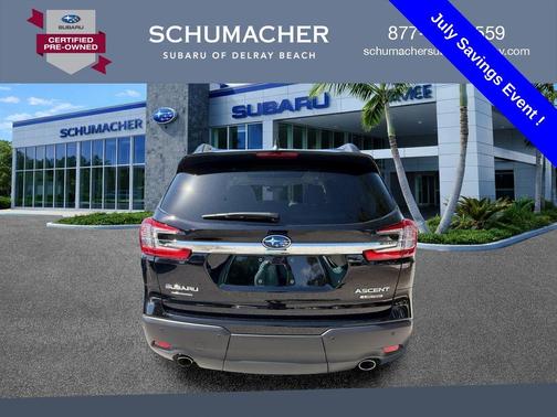 Crystal Black Silica 2023 Subaru Ascent Limited 8-Passenger