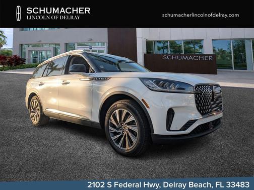 Pristine White 2026 Lincoln Aviator Premiere