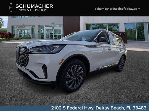 Pristine White 2026 Lincoln Aviator Premiere