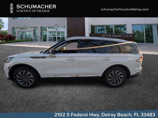 Pristine White 2026 Lincoln Aviator Premiere