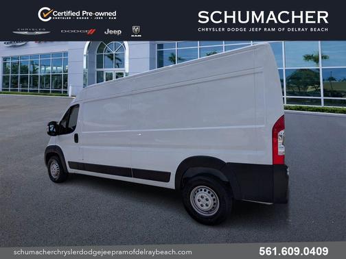 Bright White Clearcoat 2024 RAM ProMaster 2500 High Roof