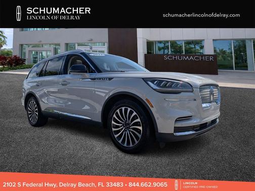Pearl Metallic 2023 Lincoln Aviator Reserve RWD