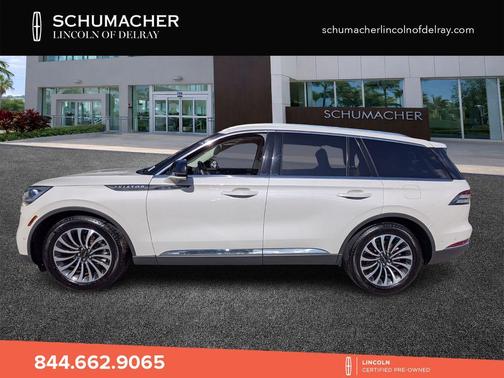 Pearl Metallic 2023 Lincoln Aviator Reserve RWD