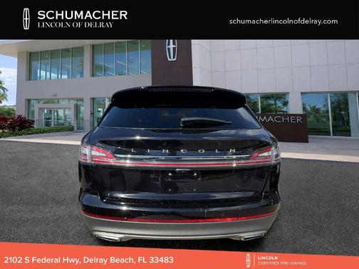 Black Metallic 2022 Lincoln Nautilus Reserve