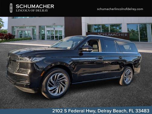 Infinite Black Metallic 2026 Lincoln Navigator L Reserve