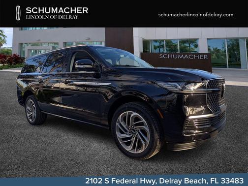 Infinite Black Metallic 2026 Lincoln Navigator L Reserve