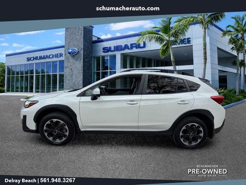 Crystal White Pearl 2023 Subaru Crosstrek Premium