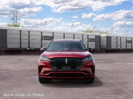 Ruby Red Metallic Tinted Clearcoat 2027 Lincoln Aviator Black Label
