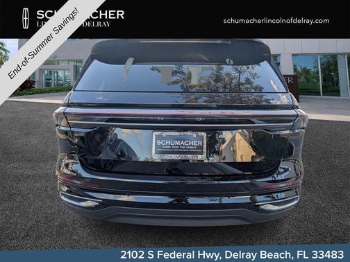 Infinite Black Metallic 2025 Lincoln Nautilus Premiere