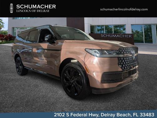 Copper Metallic 2026 Lincoln Navigator L Black Label