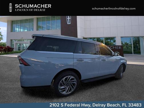 Gray 2026 Lincoln Navigator Premiere