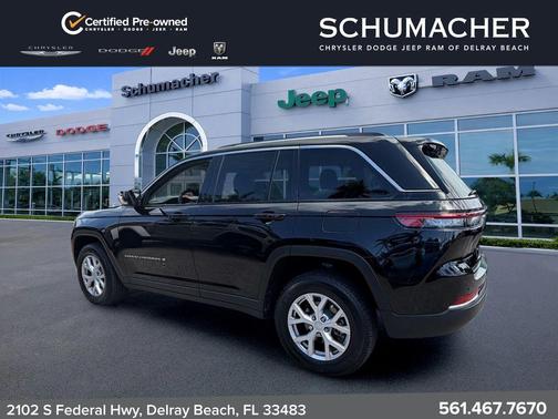 Diamond Black 2022 Jeep Grand Cherokee Limited